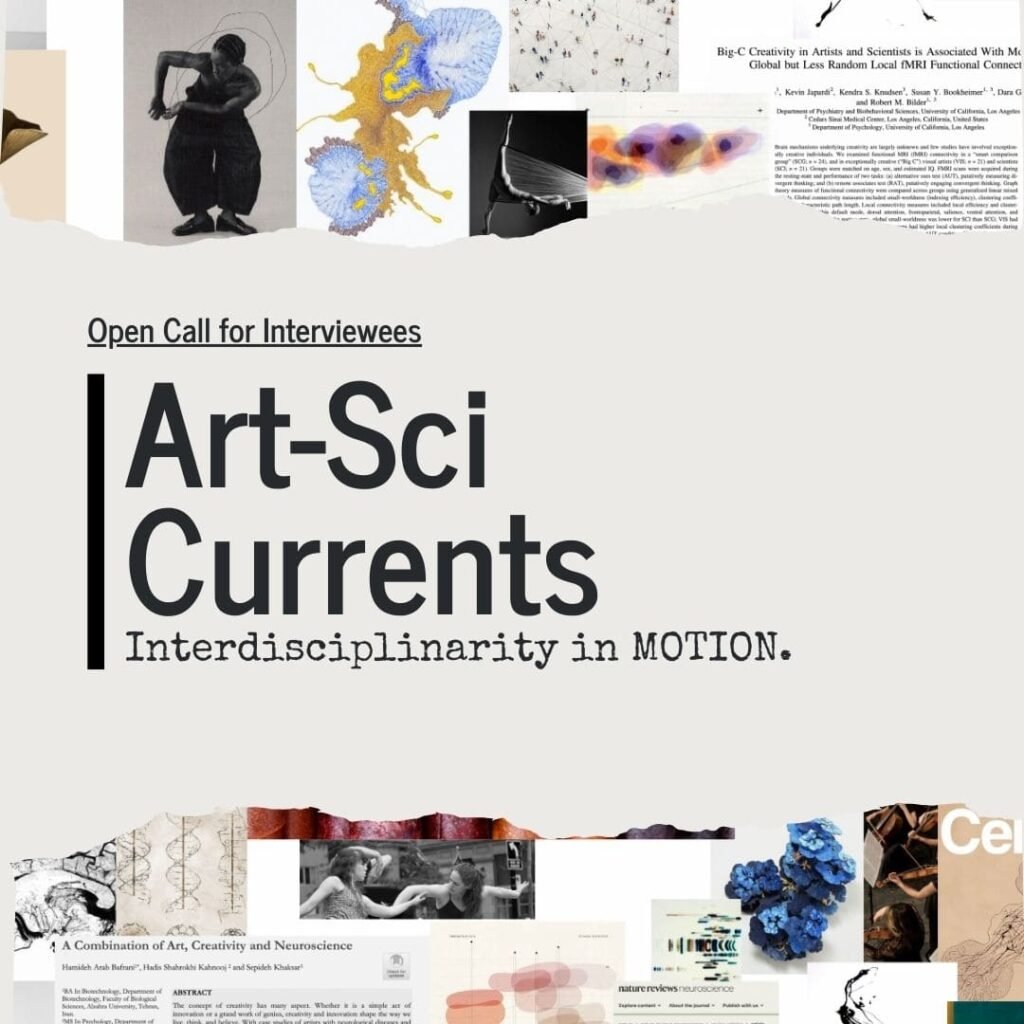 Art-Sci Currents Interviews by The Crearte Foundation for Art-science Innovation Open Call