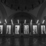 Fig. 1. Einat Amir and Yossi Hasson, Basic Assumption, 2017. Still image from performanceexperiment. (© Einat Amir. Photo © Michal Fattal.)