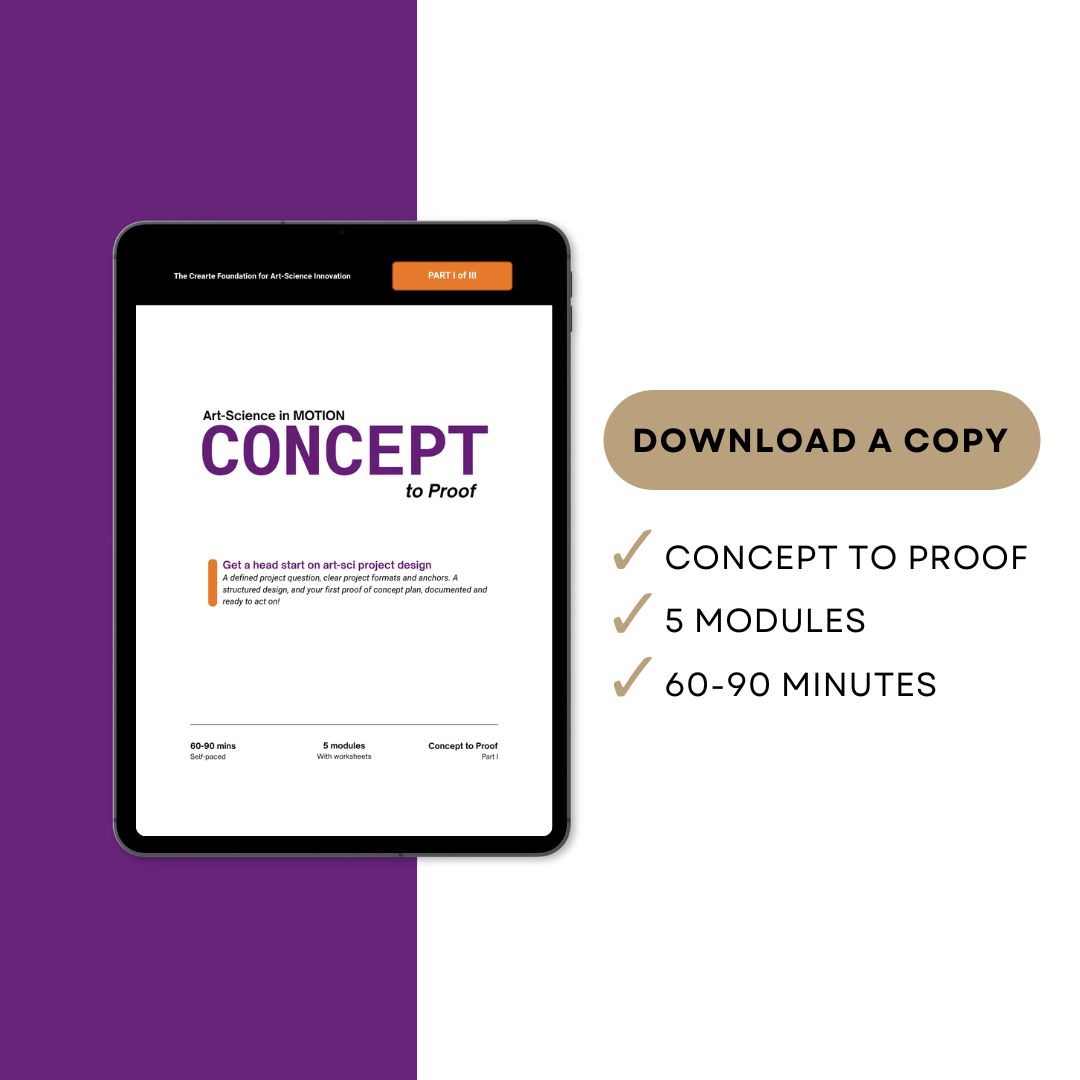 Art-Science in MOTION Framework Part I Concept to Proof